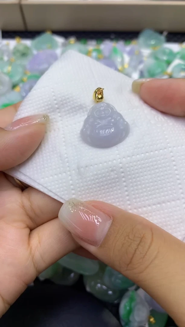 颈饰未镶嵌翡翠天然缅甸A货翡翠