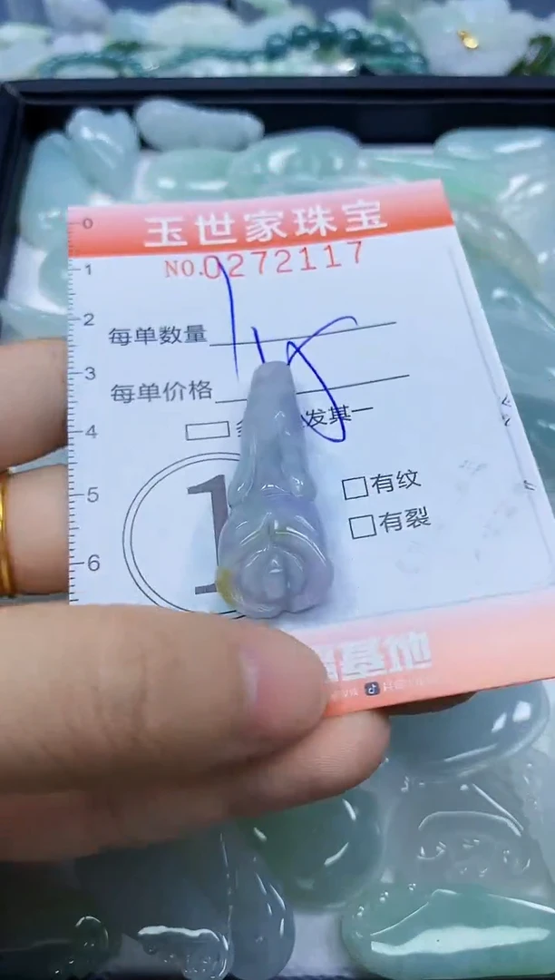 翡翠未镶嵌颈饰闪购0272117