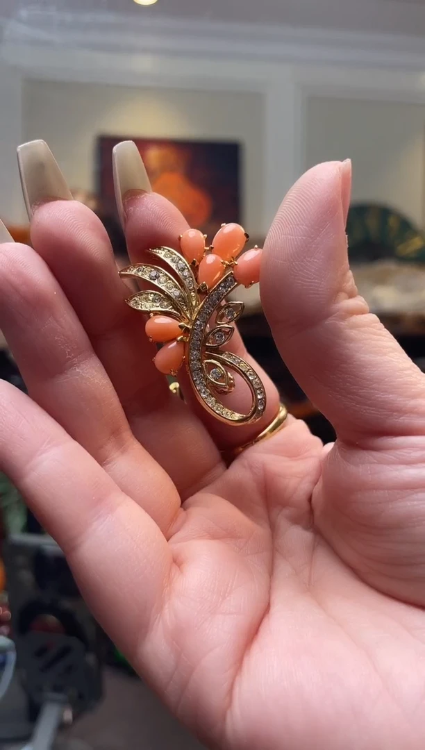 琉璃/树脂/塑料类胸针