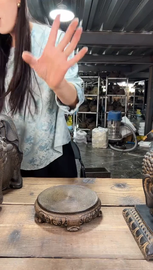陶土万寿藤底座
