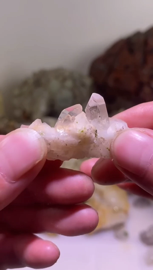 未镶嵌珠宝半成品水晶58号花园晶簇