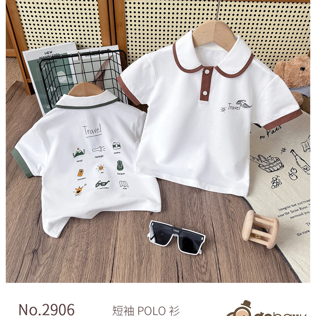 2906-马克贝R夏款短袖POLO衫