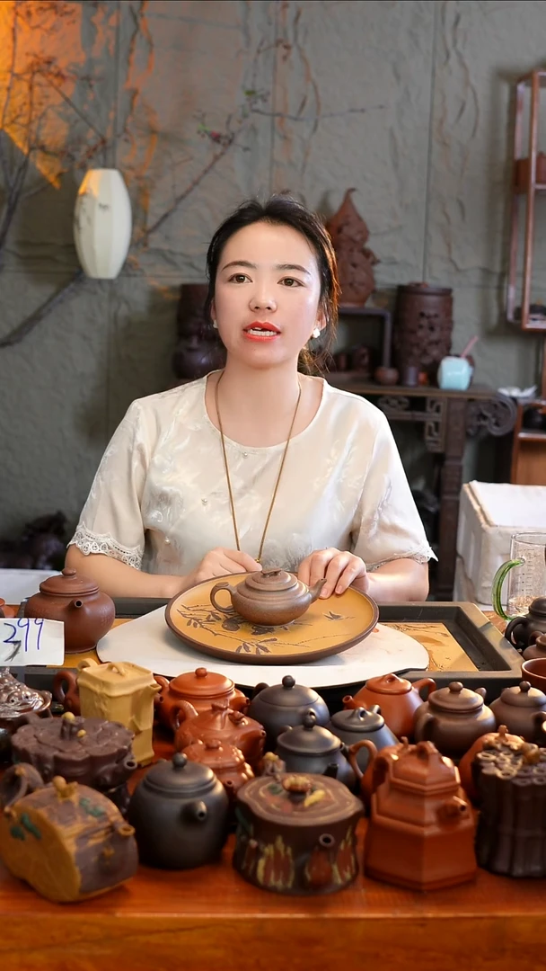 茶壶紫砂一大壶承石榴 一个还原烧上新桥