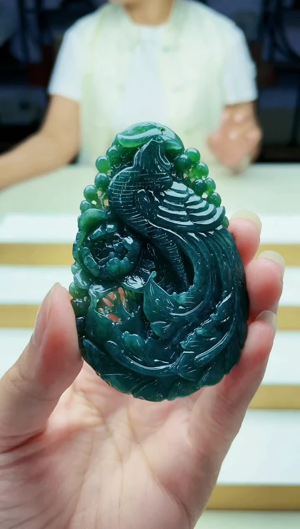 未镶嵌定制翡翠毛货09140295