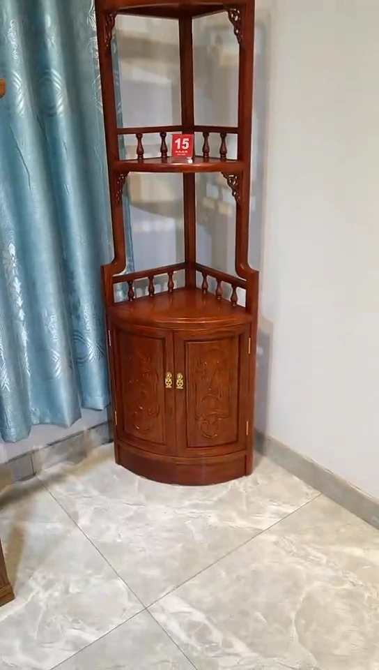 【闪购商品】花梨木类成套家具刺猬紫檀角柜