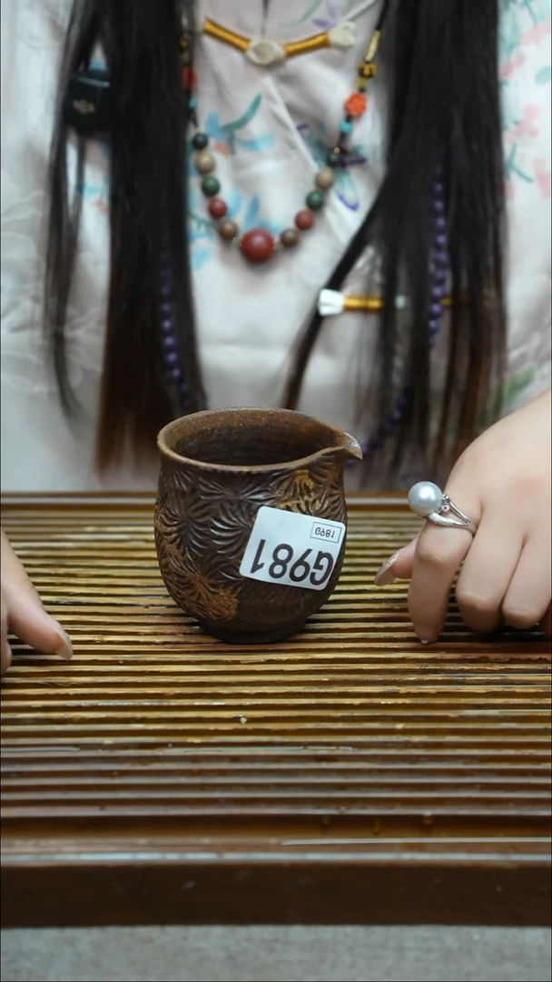 万古烧粗陶手工茶具