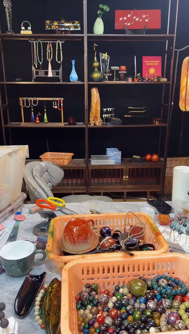 非遗大漆珠子5颗