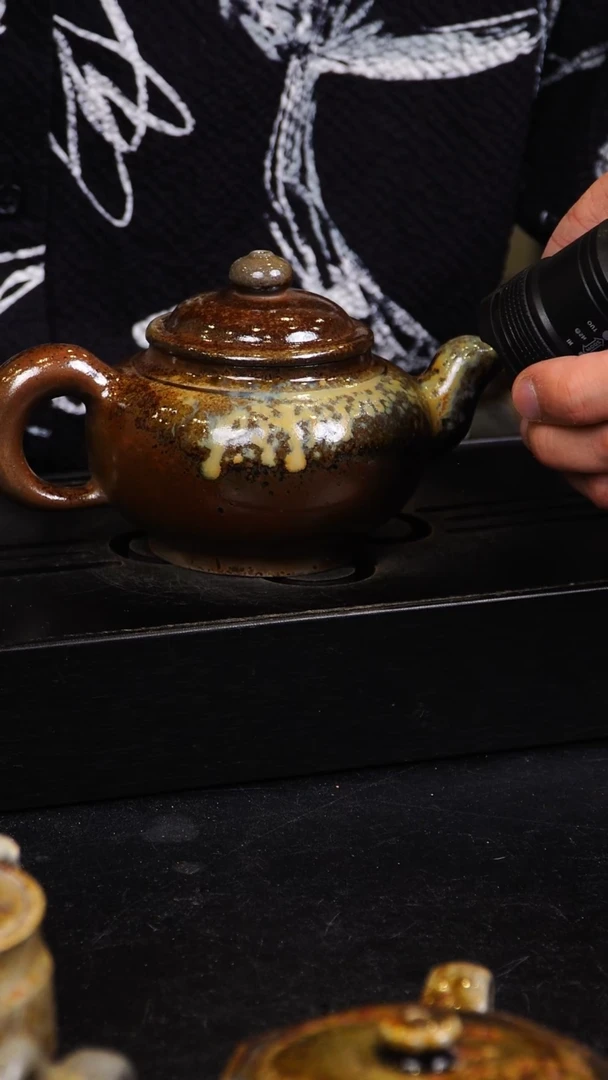 茶壶紫砂宜兴紫砂柴烧壶