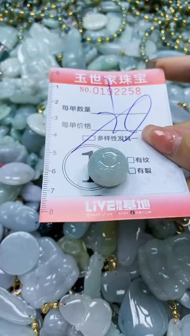 【闪购商品】翡翠颈饰未镶嵌闪购0192258多样性发其一