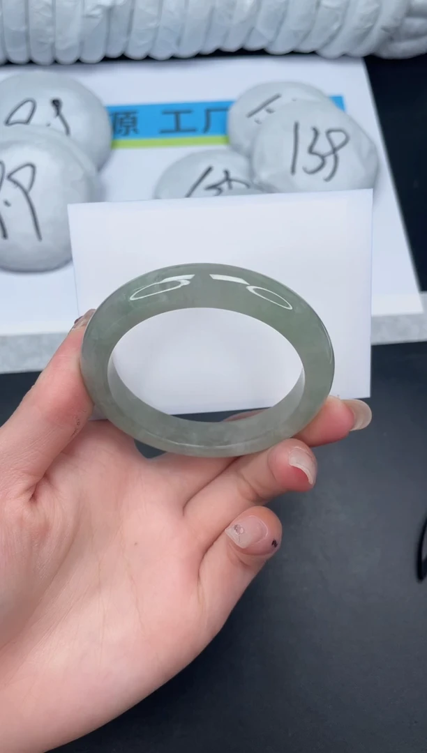 无非金属高冰手镯所见即所得微瑕介意勿拍15-55.2