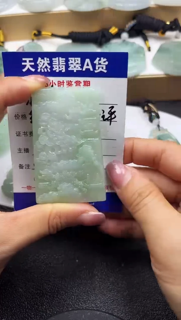 颈饰未镶嵌翡翠