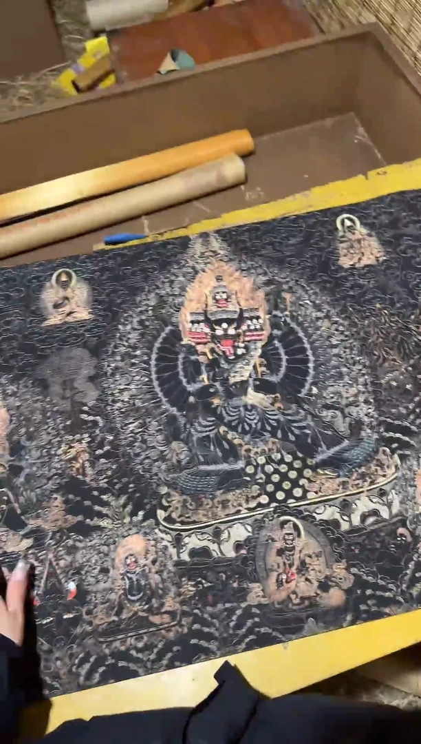 卷轴画精品唐卡=====藏藏的 工艺请走
