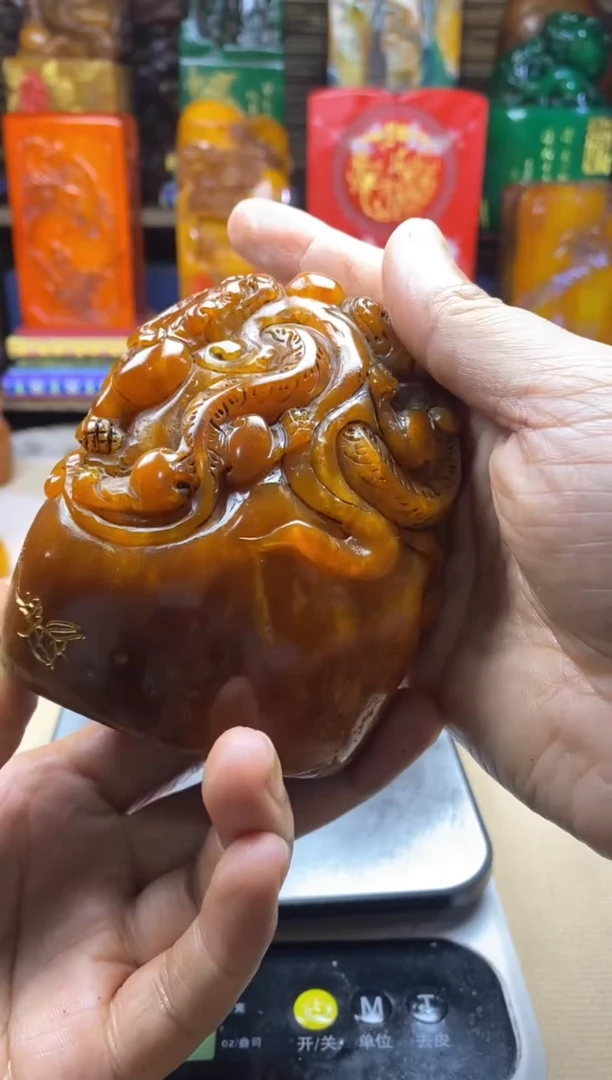 寿山石印石纯天然篆刻石料