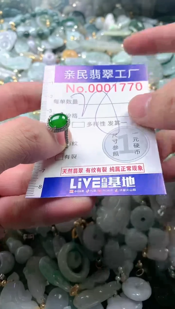 【闪购商品】翡翠吊坠(不含链)未镶嵌1770