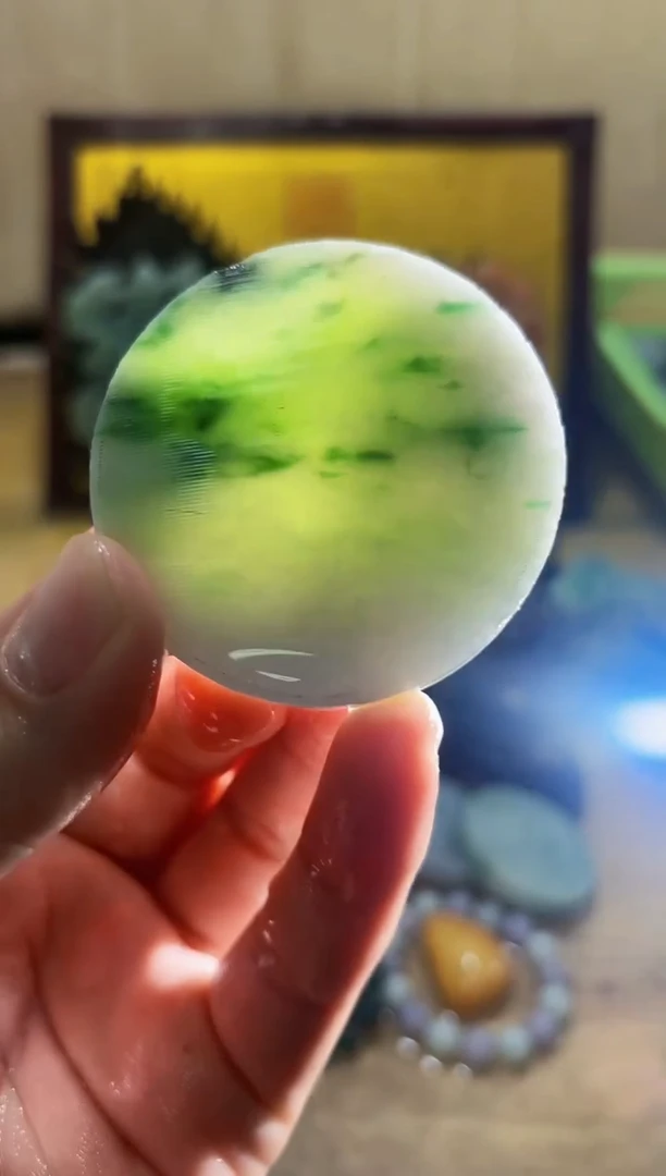 未镶嵌挂件翡翠A货常璀6237