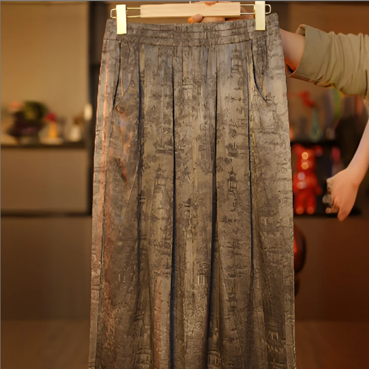 【亭台楼阁】新中式国风设计师新款休闲裤