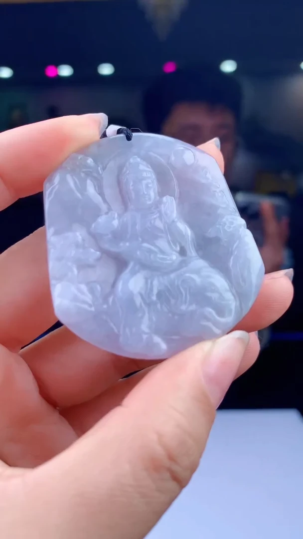 【闪购商品】翡翠颈饰未镶嵌天然A货翡翠（拍一发一)