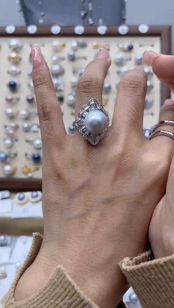 【闪购商品】淡水珍珠耳饰合金0.0