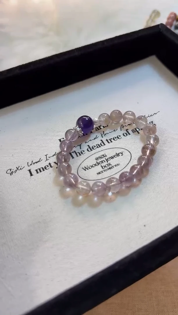 【闪购商品】水晶手串未镶嵌紫水晶LY1224