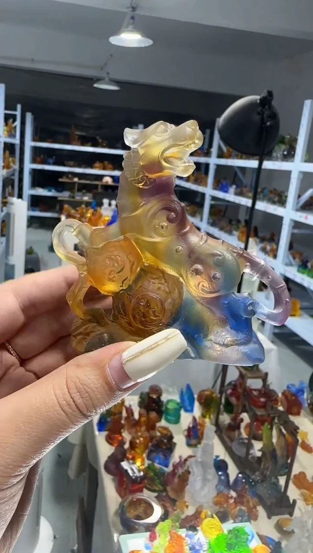 手工艺品琉璃全品纯手工古法琉璃假一罚十
