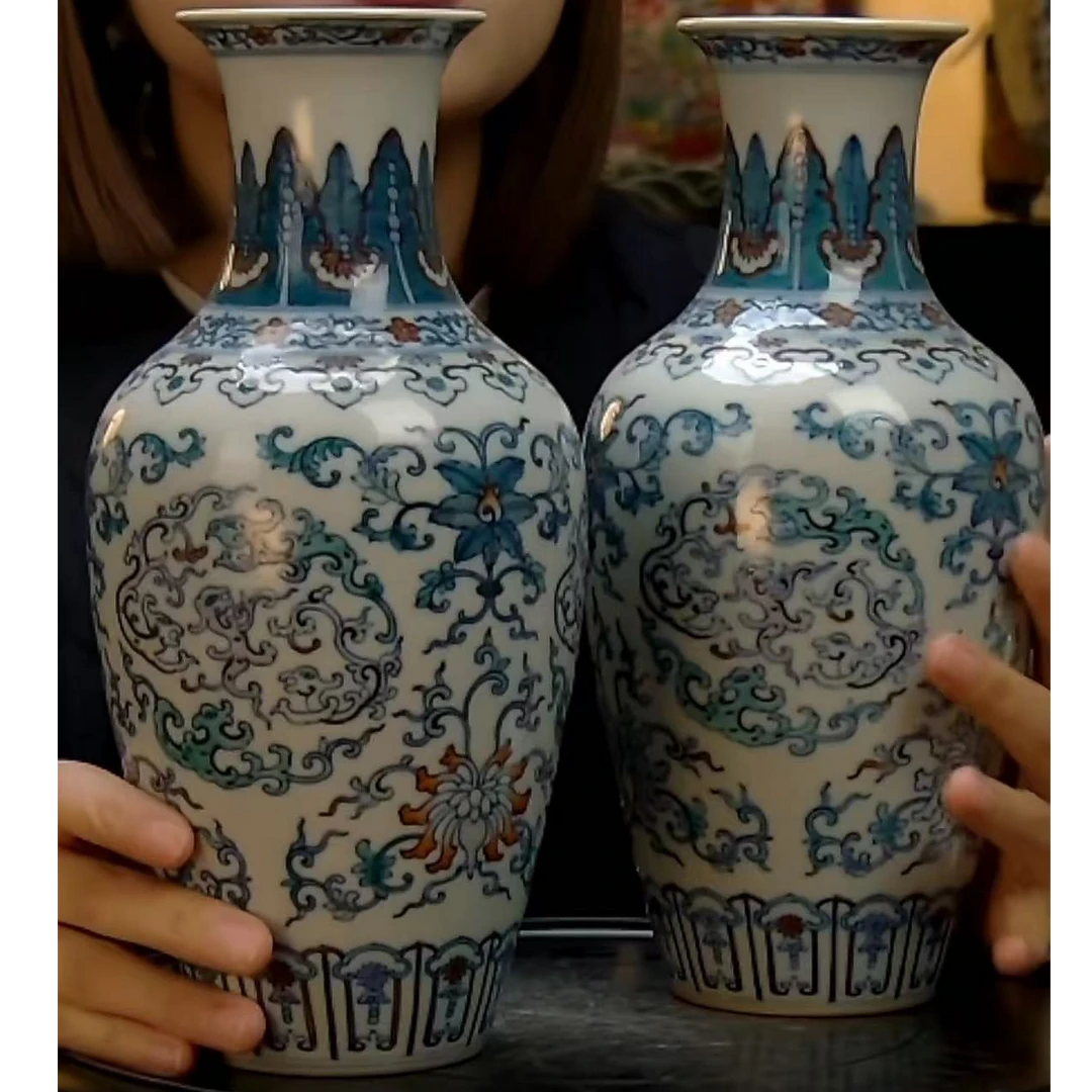 比富苏精品古陶瓷一对