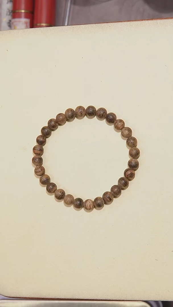 【闪购商品】沉香手串0.7文莱单圈28颗3.9克