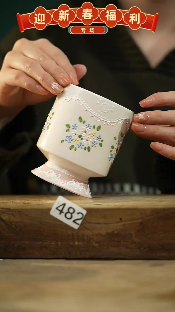 【闪购商品】瓷片新品！设计师款手绘/咖啡杯