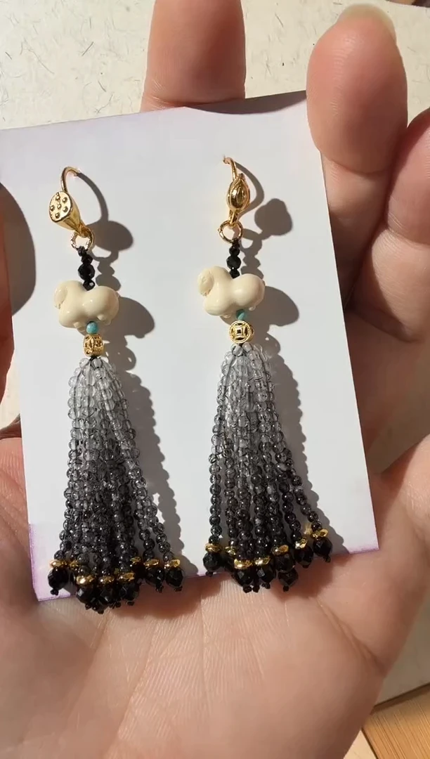 【闪购商品】水晶耳坠未镶嵌水晶耳坠