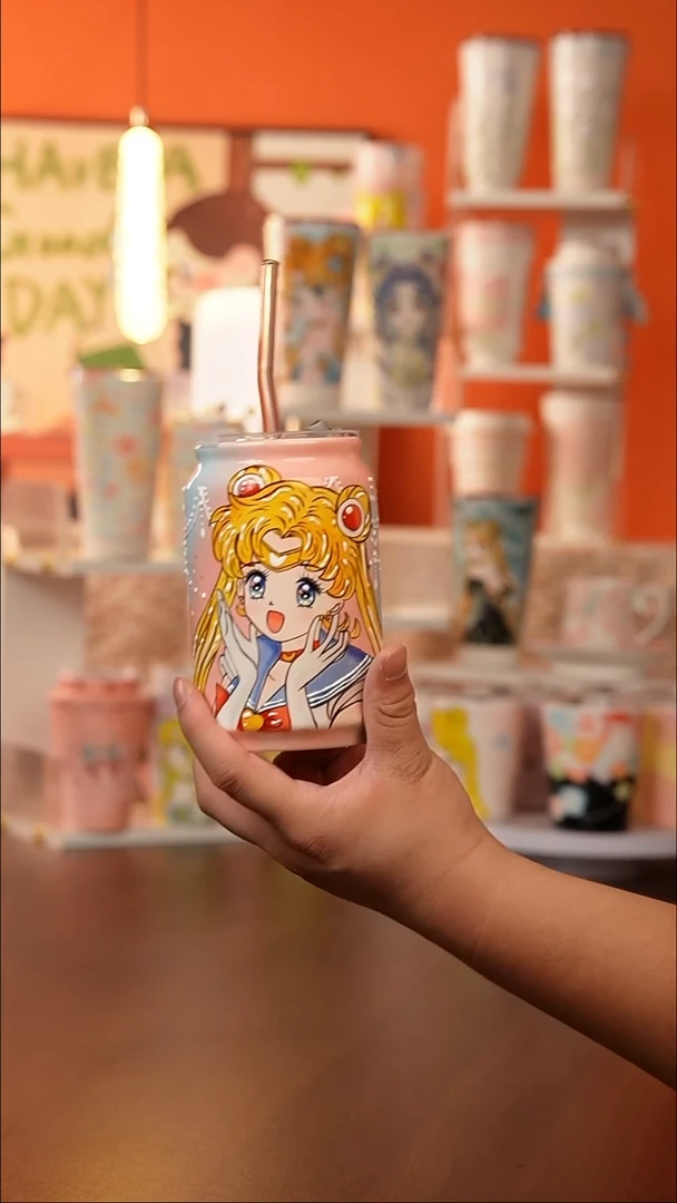 景德镇手工手绘文创陶瓷杯