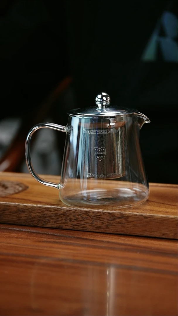 【闪购商品】不锈钢450毫升泡茶壶