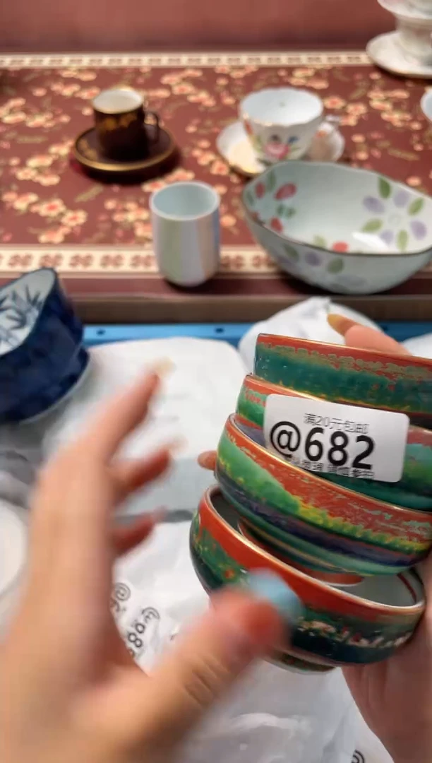瓷片上*云瓷器瓷器@682