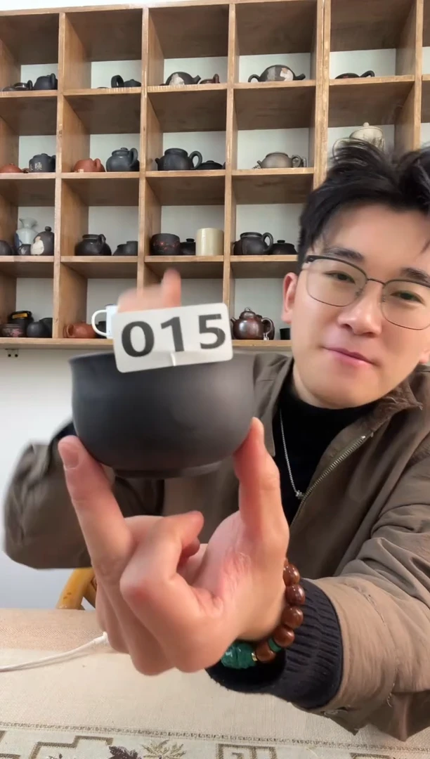 建水紫陶微瑕放漏主人杯015