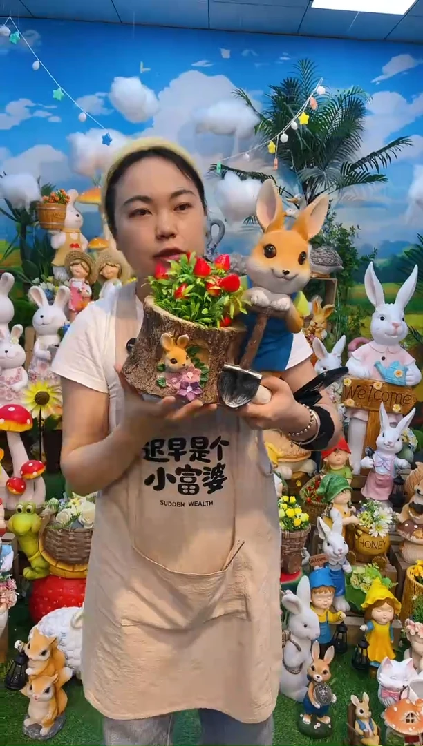 花园庭院户外摆件&00&