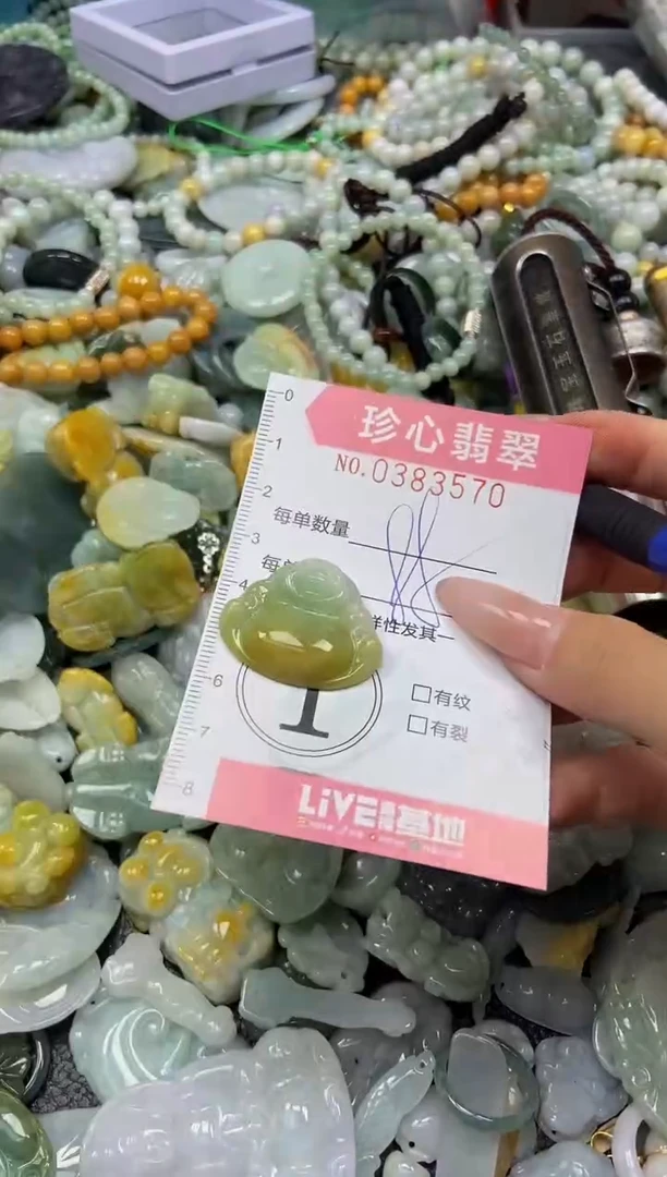 颈饰未镶嵌翡翠闪购0383570