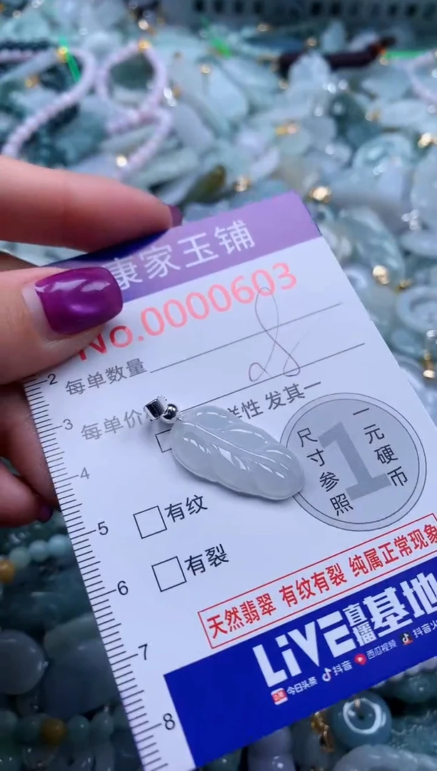 颈饰未镶嵌翡翠603