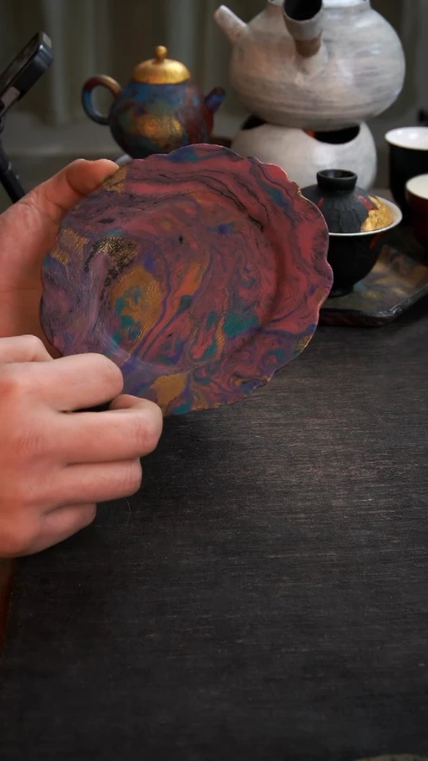 【闪购商品】其他大漆壶承957小康茶器