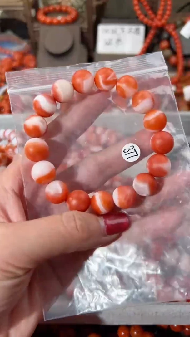 【闪购商品】南红玛瑙手串未镶嵌12+