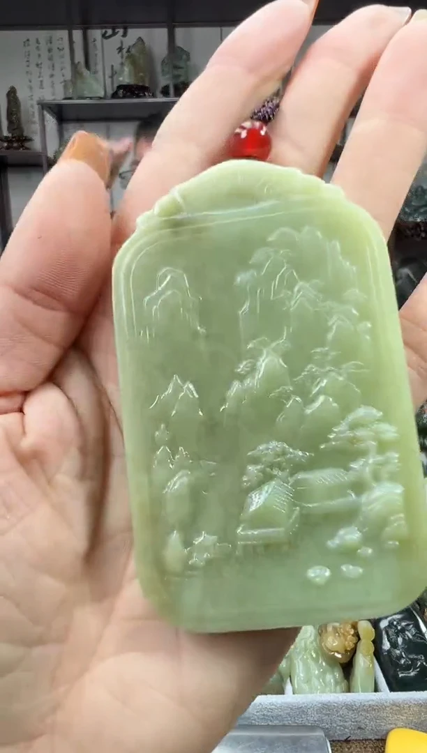 未镶嵌和田玉把件1