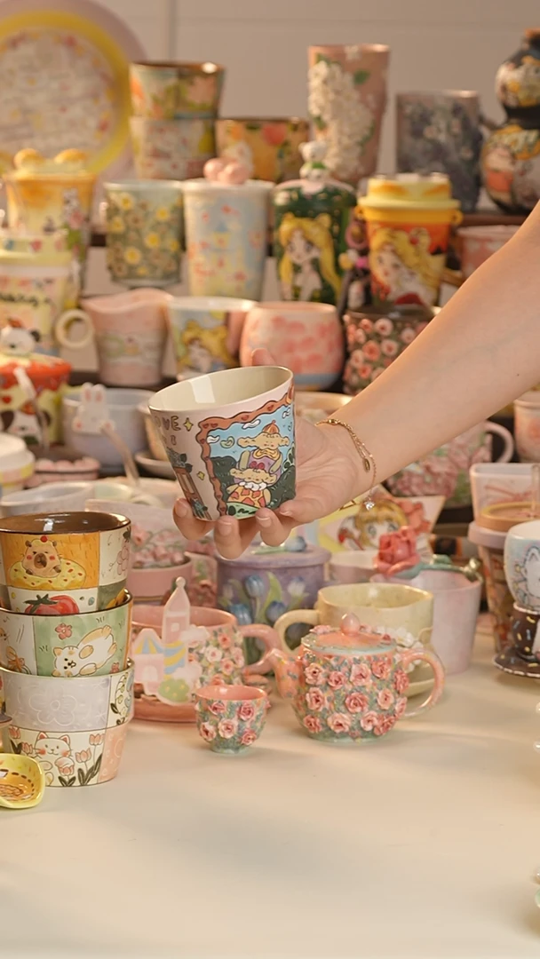 其他景德镇釉下彩手绘设计师款陶瓷