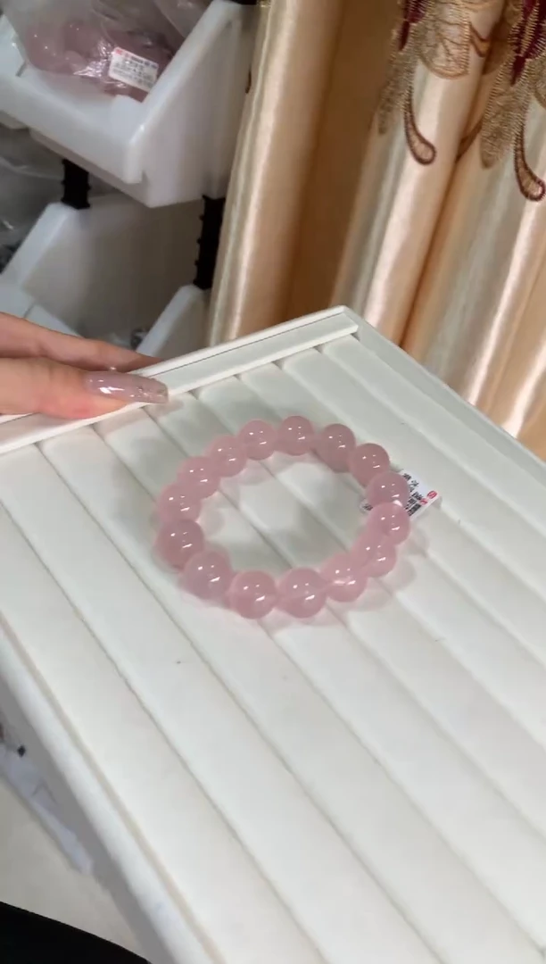 【闪购商品】水晶手串未镶嵌多样性发其一 14mm A85