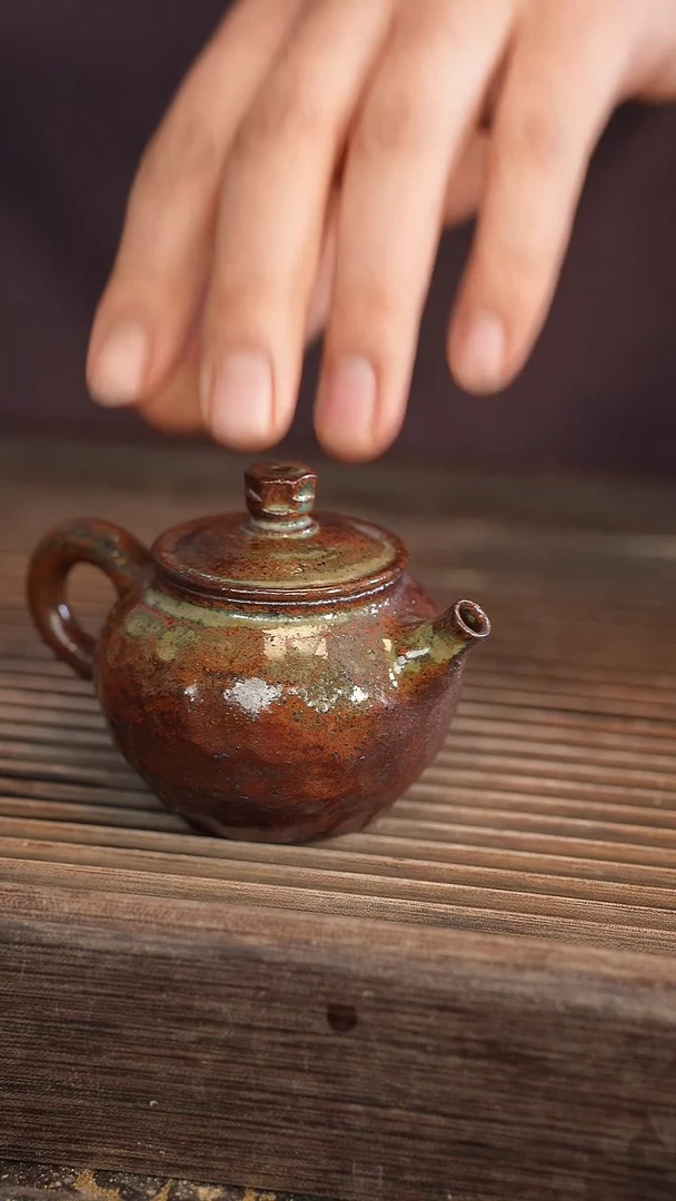 茶壶紫砂原矿手工制作