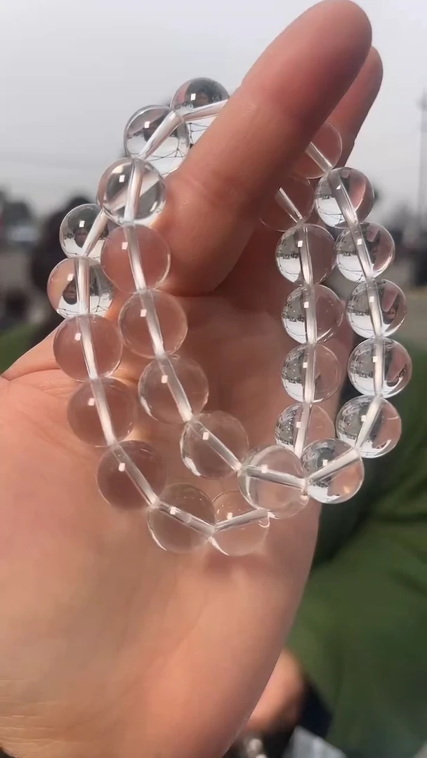 【闪购商品】水晶手链未镶嵌天然AA手串多样性发一12mm