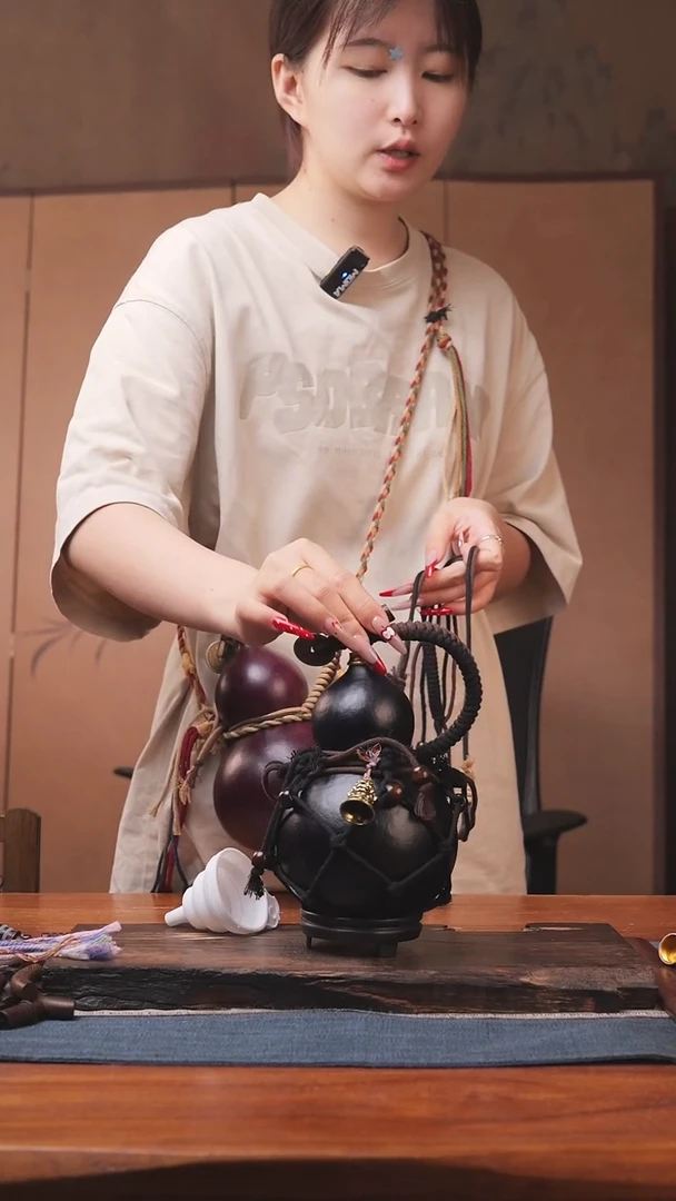 1820号精品大漆葫芦防腐防渗装水茶酒