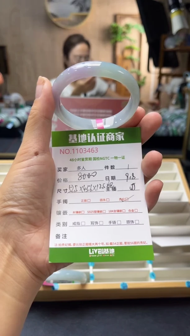 未镶嵌手镯（贵妃镯）翡翠多人