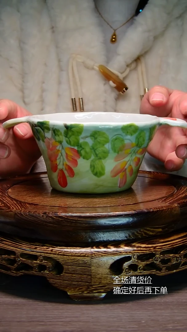 【闪购商品】碗纯手工手绘杯子景德镇