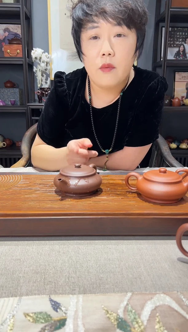 茶壶紫砂羊角山紫泥 明炉