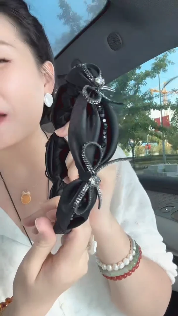 非金属无辰辰同款黑色发箍