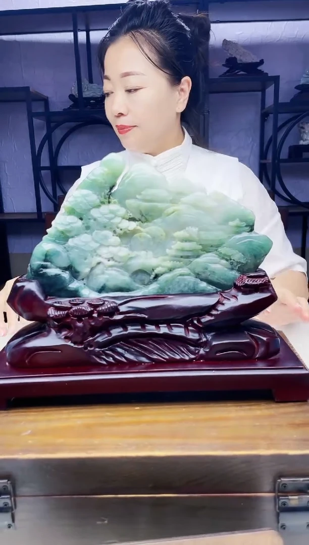 未镶嵌定制翡翠毛货09230281