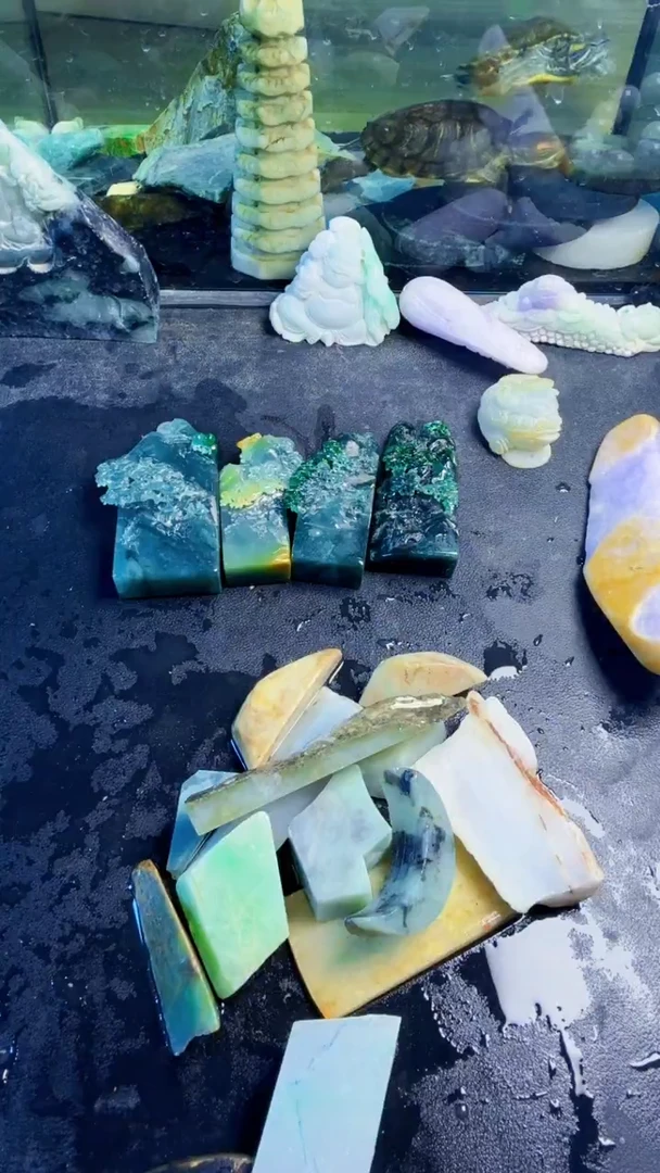 未镶嵌挂件翡翠天然翡翠015