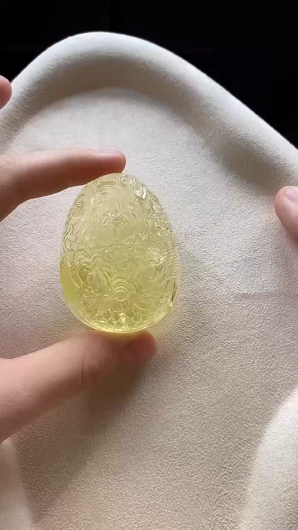 琥珀颈饰未镶嵌吊坠